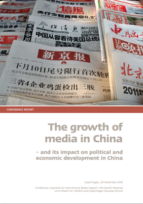 The growth of media in China