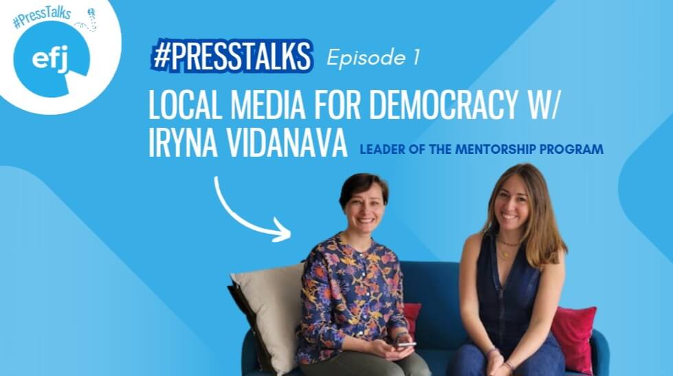 #PressTalks Local Media For Democracy interview with Iryna Vidanava