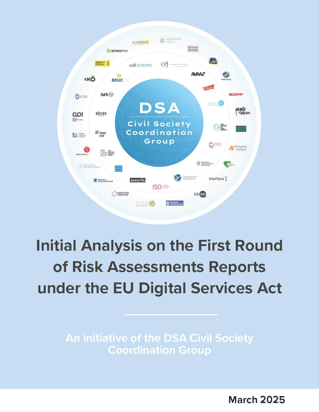 Digital Services Act Risk Assessment feedback